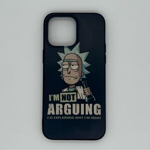 iPhone 15 Pro Max Rick and Morty - I’m Not Arguing Rick Phone Case